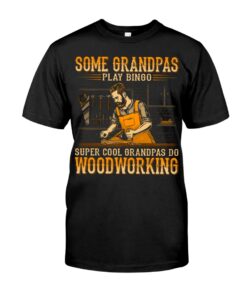 Woodcrafting Cool Grandpas Unisex T-shirt