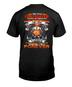 Stinger Design Limited The Title Firefighter Unisex T-shirt
