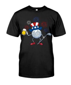 Golf Independence Day Golf Gifts Unisex T-shirt