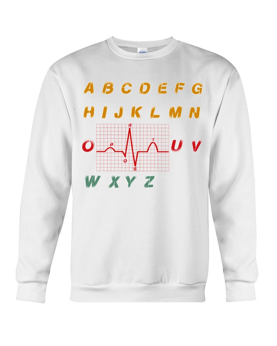 Cardiologist Ouv Heartbeat Crewneck Sweatshirt Cardiologist Ouv Heartbeat Crewneck Sweatshirt