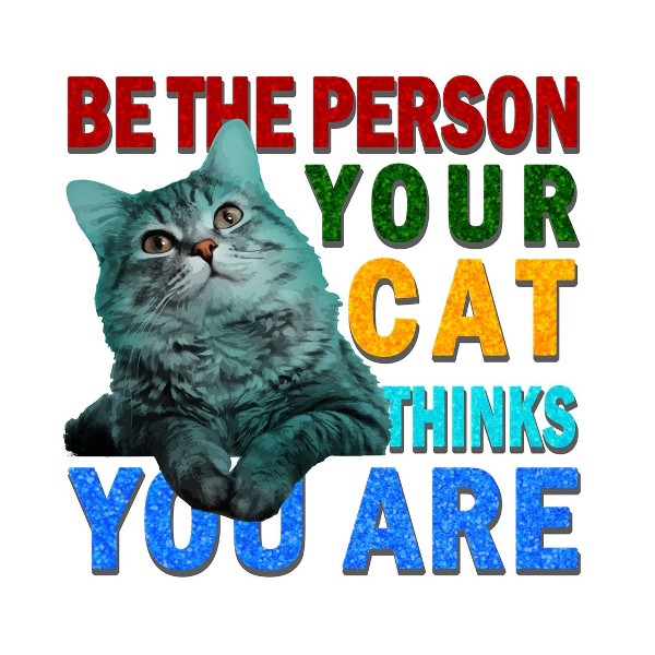 Be The Person Your Cat Thinks You Are T-Shirt
