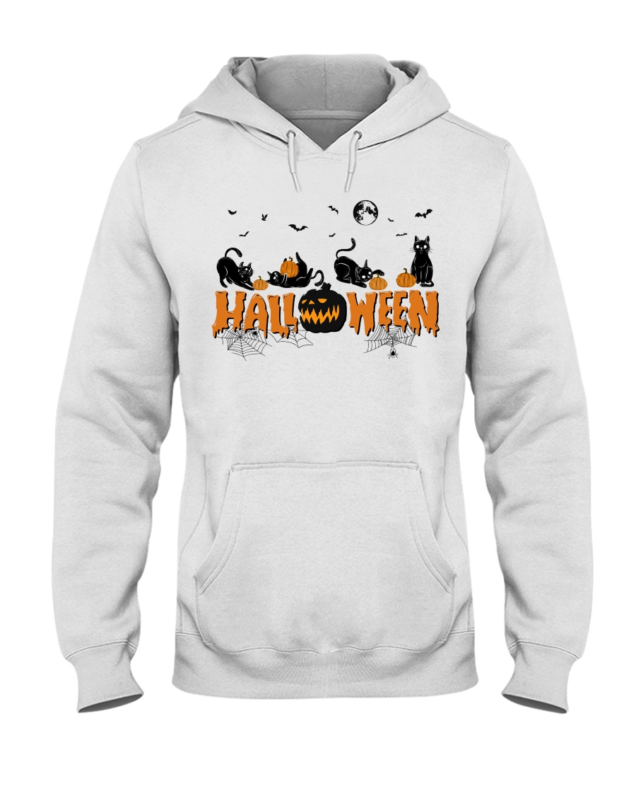Black Cat Halloween Pumpkin Fall Black Cat Cat Lover Gift Halloween Gift Unisex Hoodie Black Cat Halloween Pumpkin Fall Black Cat Cat Lover Gift Halloween Gift Unisex Hoodie
