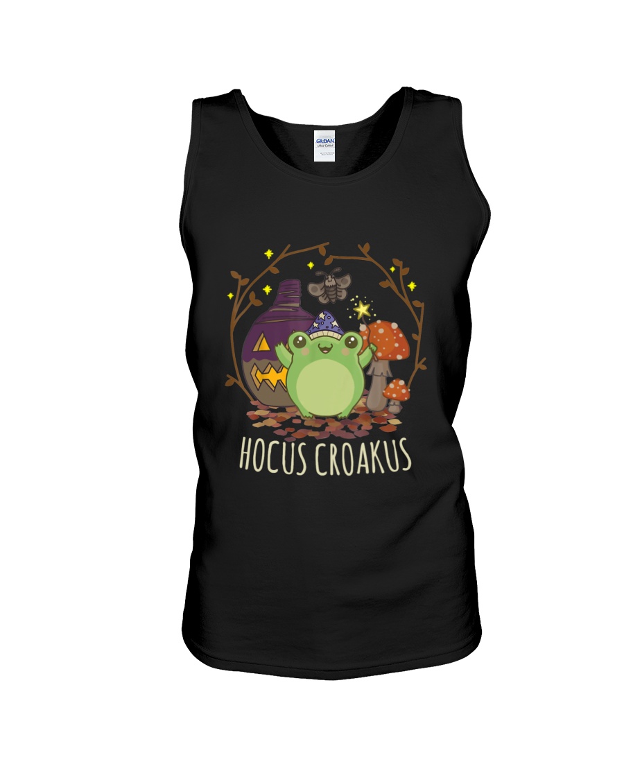 Hocus Croakus Frog Halloween Unisex Tank Hocus Croakus Frog Halloween Unisex Tank