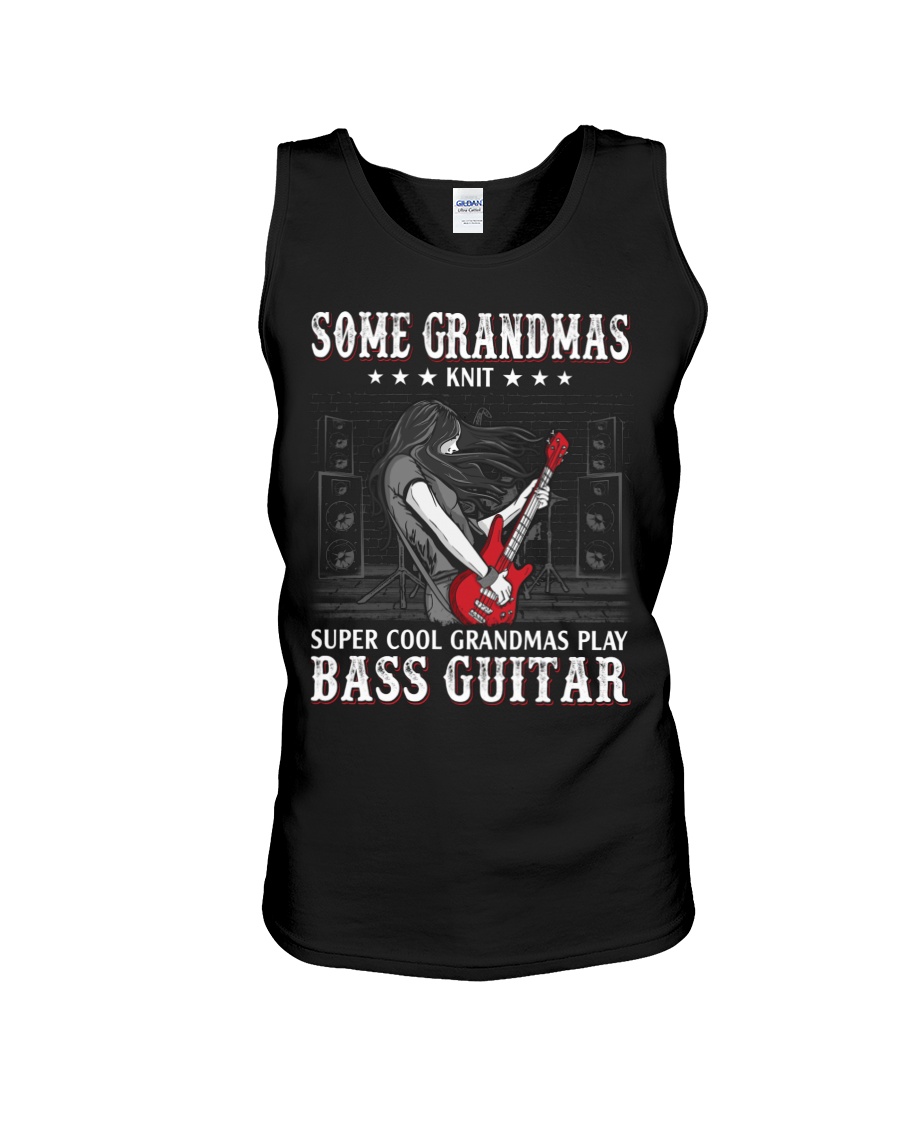 Bass Guitar Grandmas Knit Unisex Tank Bass Guitar Grandmas Knit Unisex Tank