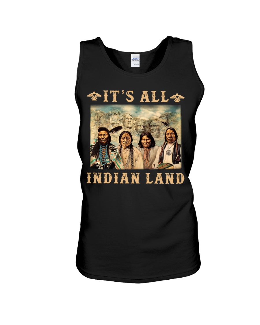 It's All Indian Land Native American Unisex Tank It's All Indian Land Native American Unisex Tank