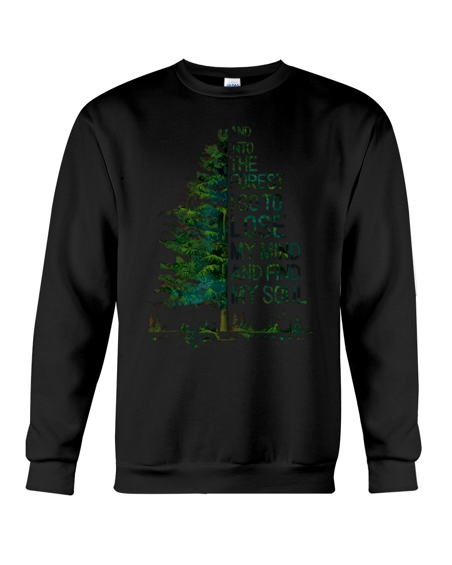 And Into The Forest Hippie Crewneck Sweatshirt And Into The Forest Hippie Crewneck Sweatshirt