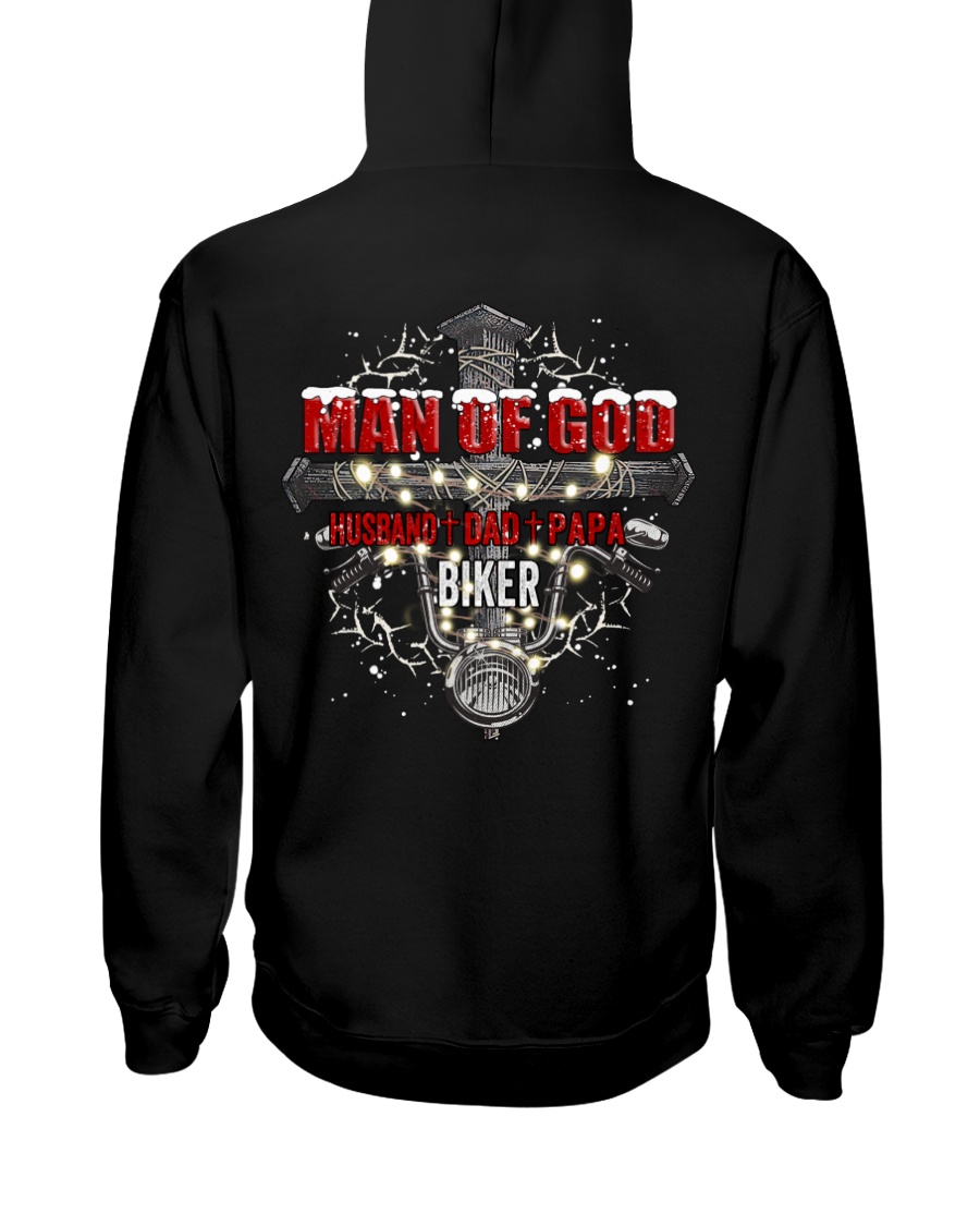 Man Of God Husband Dad Papa Biker (Christmas) Unisex Hoodie Man Of God Husband Dad Papa Biker (Christmas) Unisex Hoodie