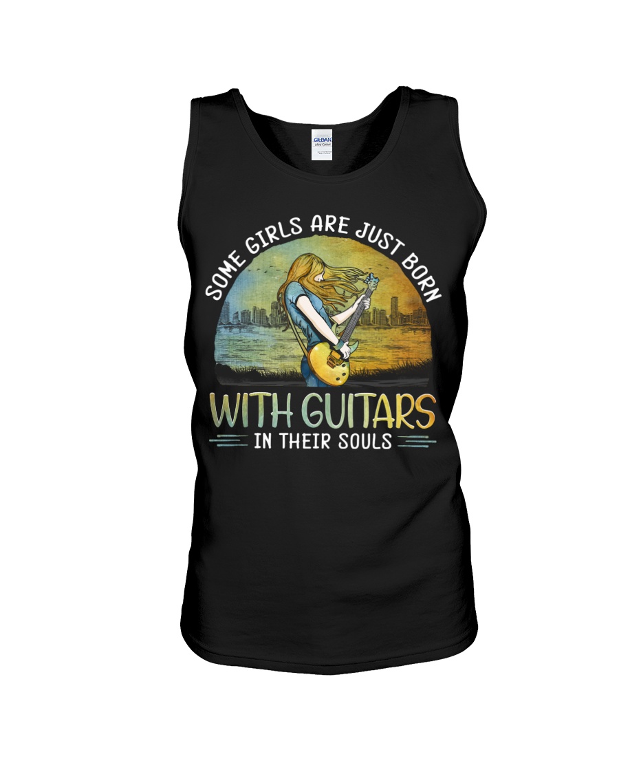 Electric Guitar Some Girls Are Just Born Unisex Tank Electric Guitar Some Girls Are Just Born Unisex Tank