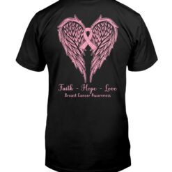 I Wear Pink For Breast Cancer Awareness Unisex T-shirt