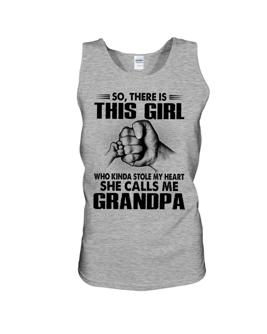 She Calls Me Grandpa Perfect Gift For Grandpa Unisex Tank She Calls Me Grandpa Perfect Gift For Grandpa Unisex Tank