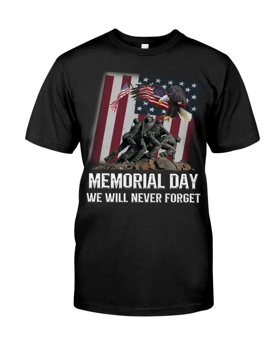 Memorial Day Never Forget Unisex T-shirt Memorial Day Never Forget Unisex T-shirt