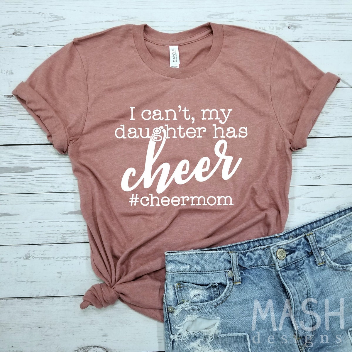Cheer Mom Shirt I can't my daughter has cheer Unisex T-shirt Cheer Mom Shirt I can't my daughter has cheer Unisex T-shirt