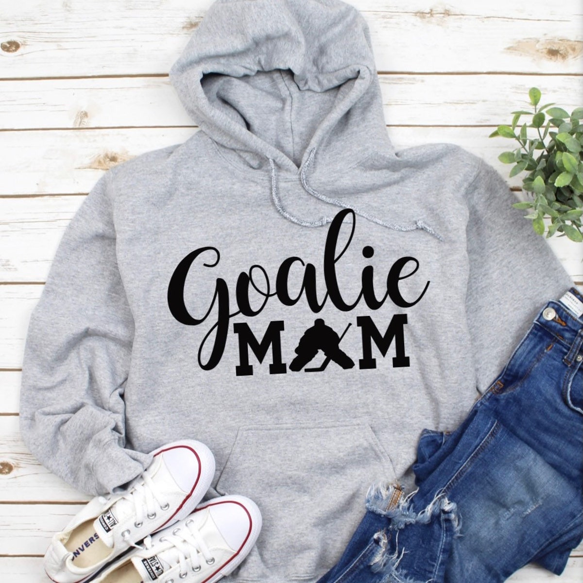 Hockey Shirt Goalie Mom Shirt Hockey Coach Gift Unisex Hoodie Hockey Shirt Goalie Mom Shirt Hockey Coach Gift Unisex Hoodie