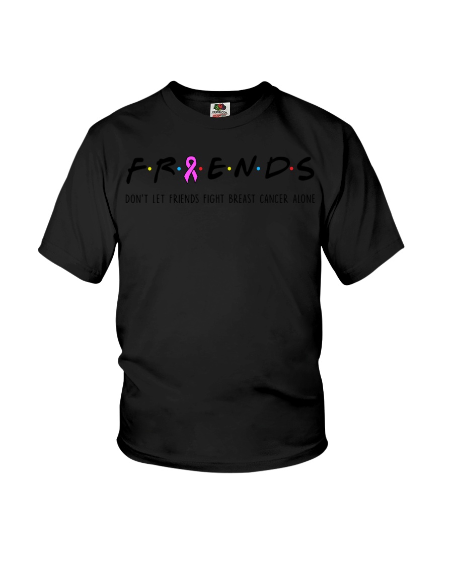 Friends Breast Cancer Awareness Youth T-Shirt Friends Breast Cancer Awareness Youth T-Shirt