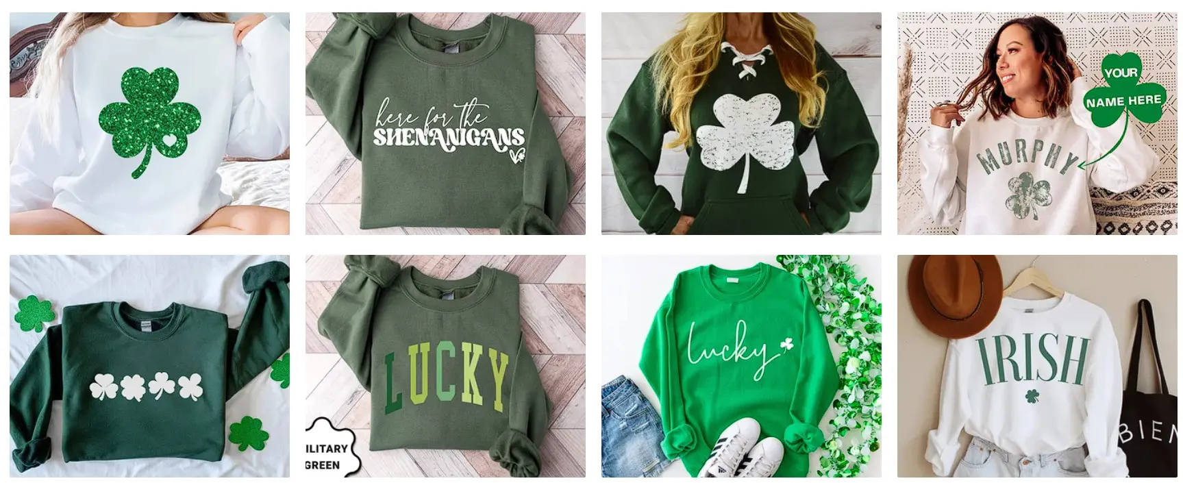 St Patricks Day Sweatshirts Teetiv