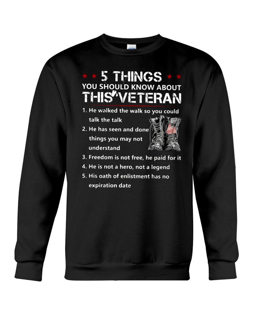 5 Things You Should Know About This Veteran Crewneck Sweatshirt 5 Things You Should Know About This Veteran Crewneck Sweatshirt