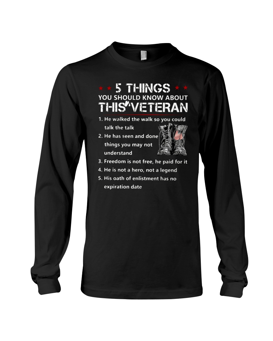 5 Things You Should Know About This Veteran Long Sleeve 5 Things You Should Know About This Veteran Long Sleeve