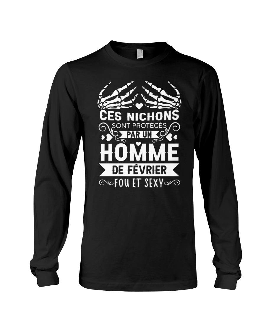 Ces Nichons Sont Protégés Par Un Homme De Février Fou Et Sexy T-Shirt |  Teetiv.com