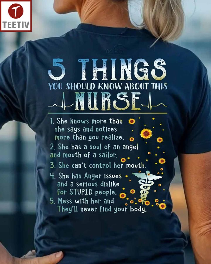 5 Things You Should Know About This Nurse Unisex T-shirt