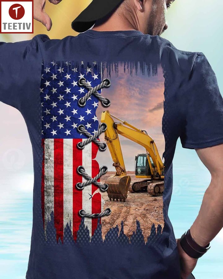 Proud Operator US Flag Unisex T-shirt